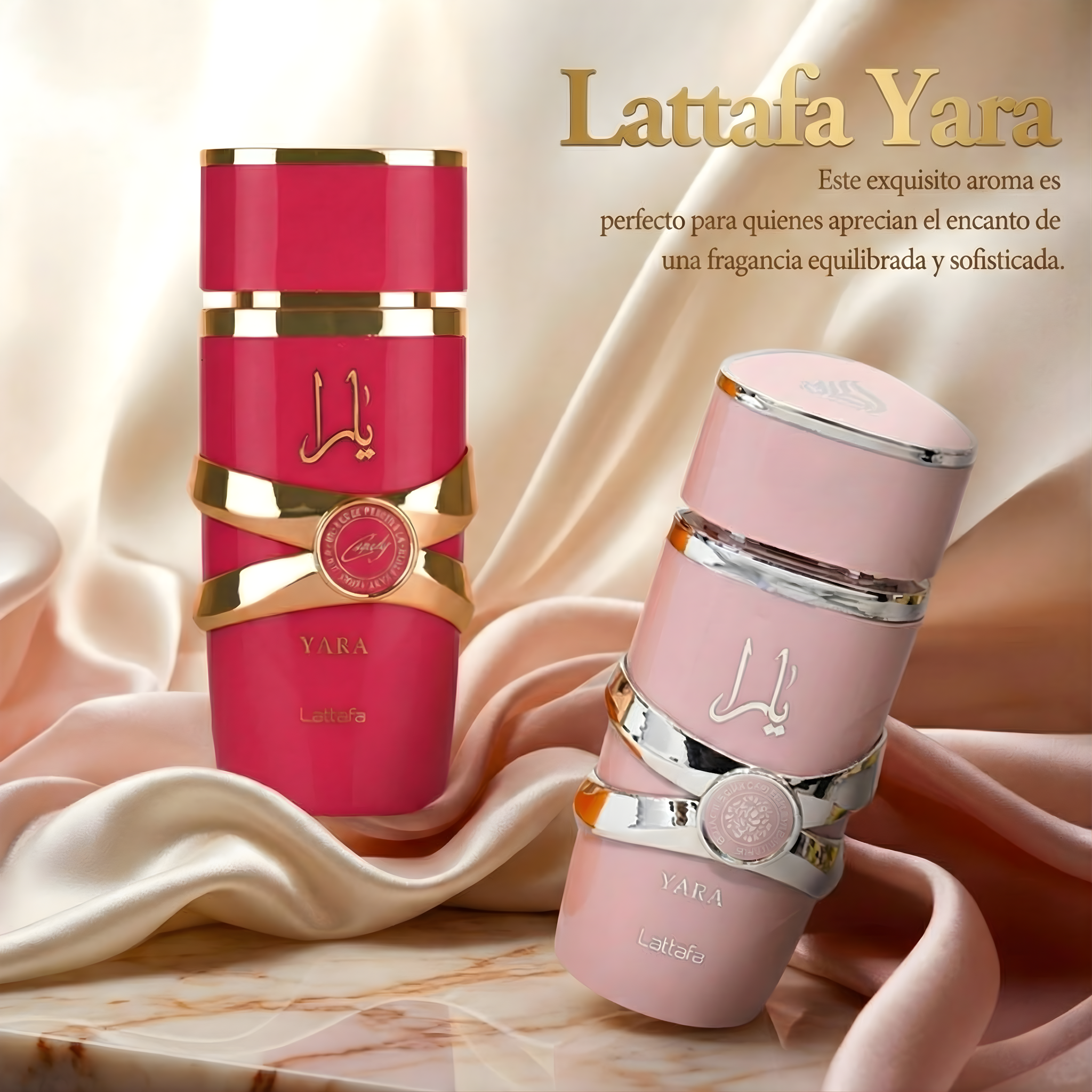 Lattafa YARA Arabian Eau de Parfum 100 ml – Perfume Original de Larga Duración
